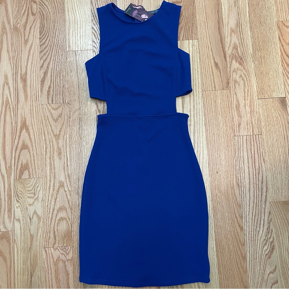 *NEW* Soprano Blue Side Cutout Dress | Size: XS